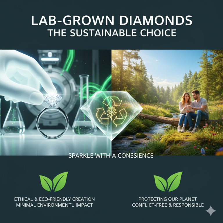 Lab-Grown Diamonds—The Sustainable Choice to Make Today – Augmont Lab ...