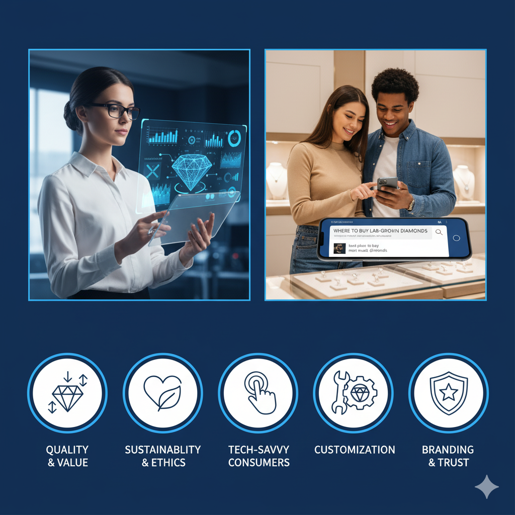 What Retailers Should Know About Lab-Grown Diamonds 