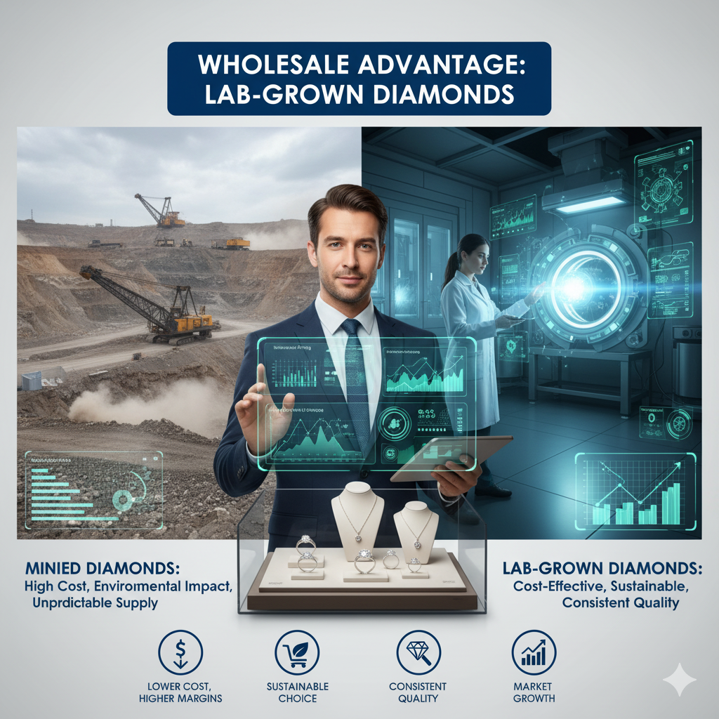 Wholesale Advantage: Why Lab-Grown Diamonds Are the Smart Choice for Retailers