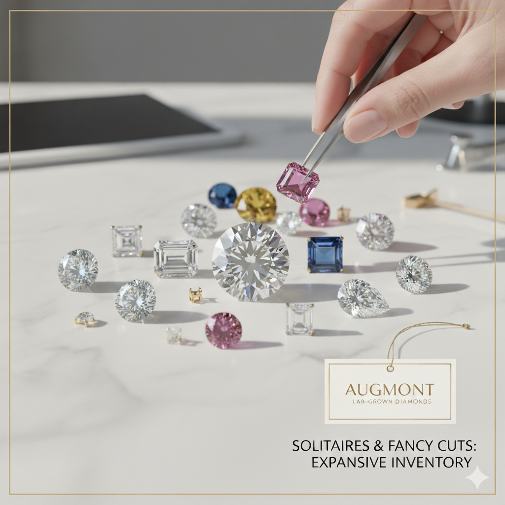 From Solitaires to Fancy Cuts: The Diverse Range of Lab-Grown Diamonds