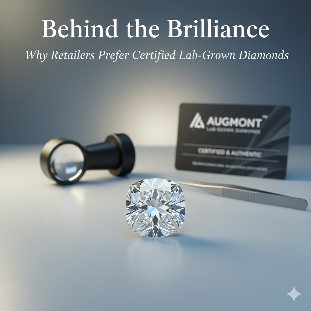 Behind the Brilliance: 5 Reasons Why Retailers Prefer Certified Lab-Grown Diamonds