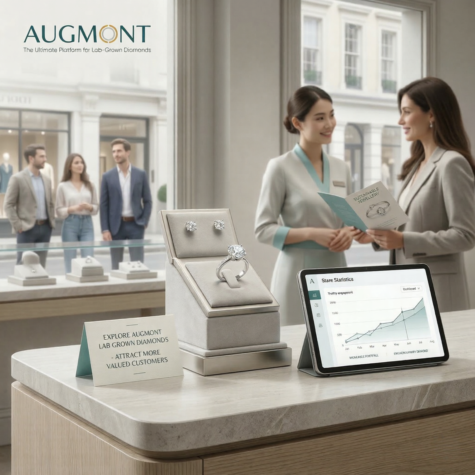 How Lab-Grown Diamonds Can Increase Jewelry Store Footfall
