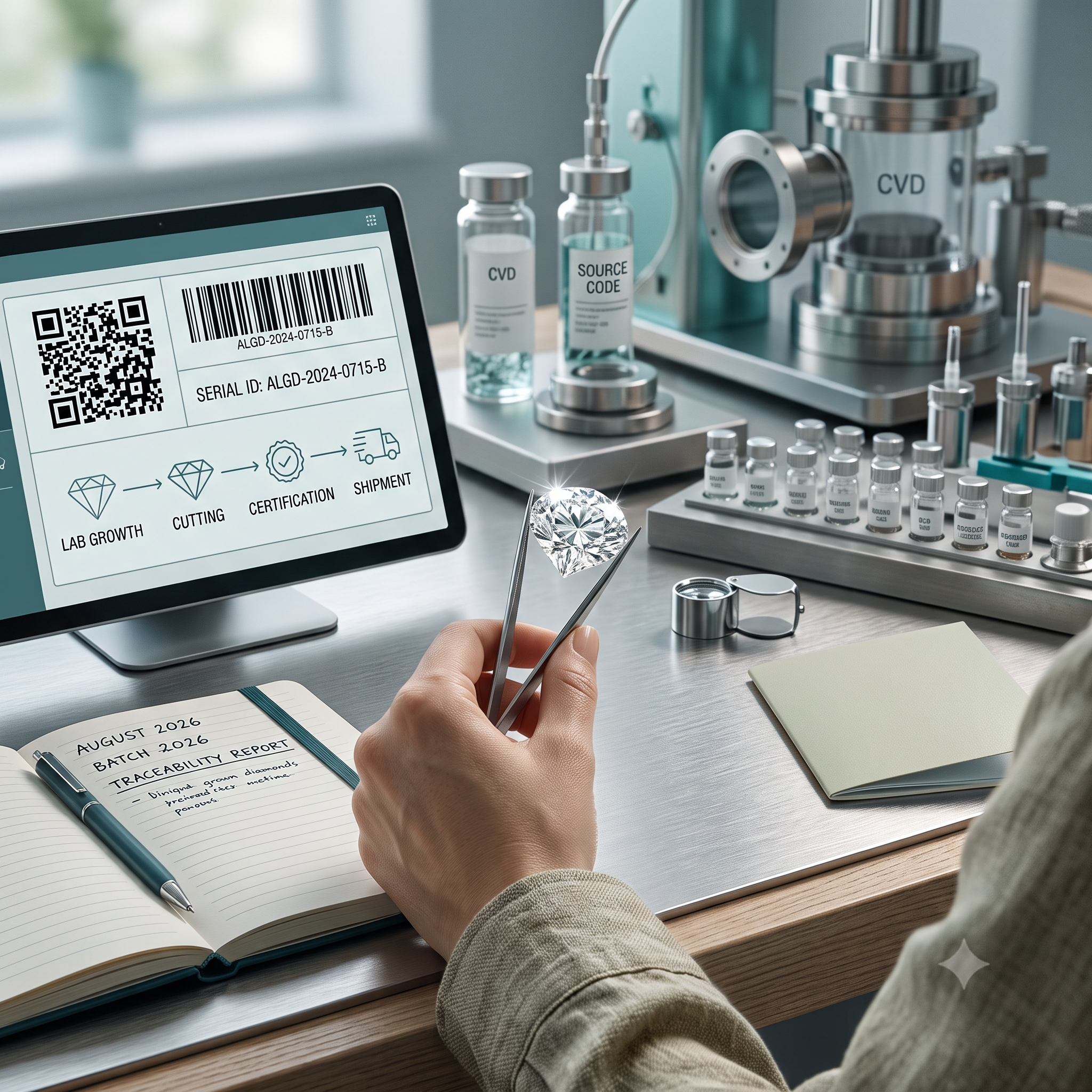 Why Traceability Matter for Lab-Grown Diamond Manufacturers