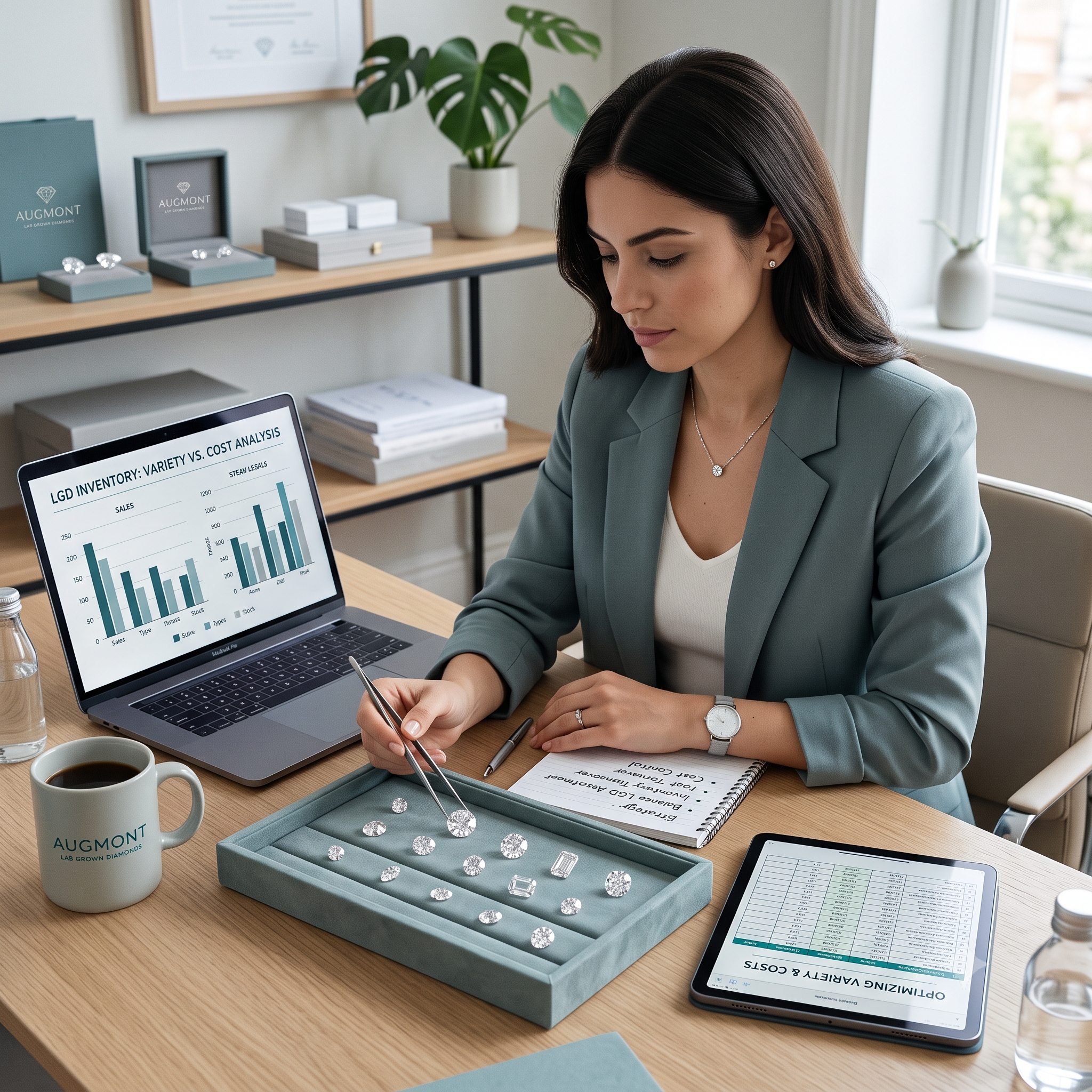 How to Balance Lab-Grown Diamond Variety and Investory Costs