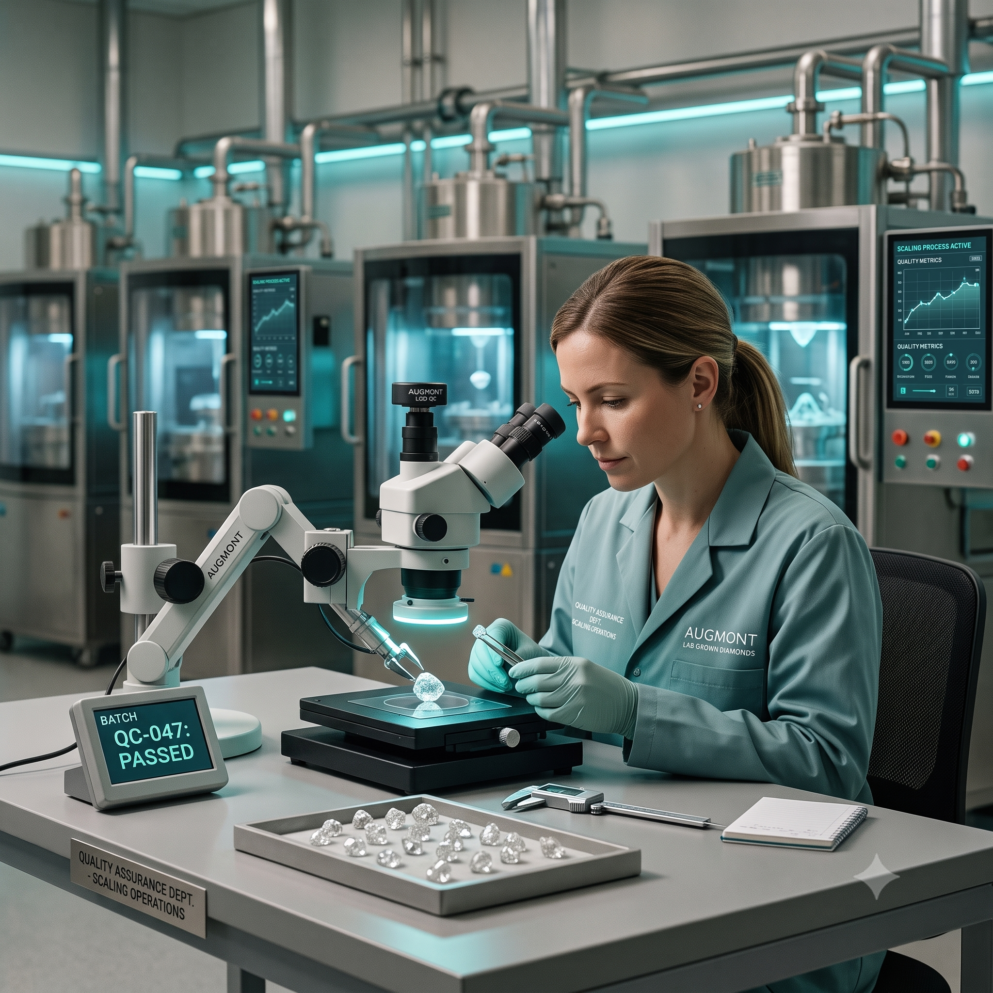 How Lab-Grown Diamond Manufacturers Can Scale Production Without Compromising Quality